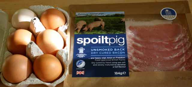 eggs and Spoilt Pig