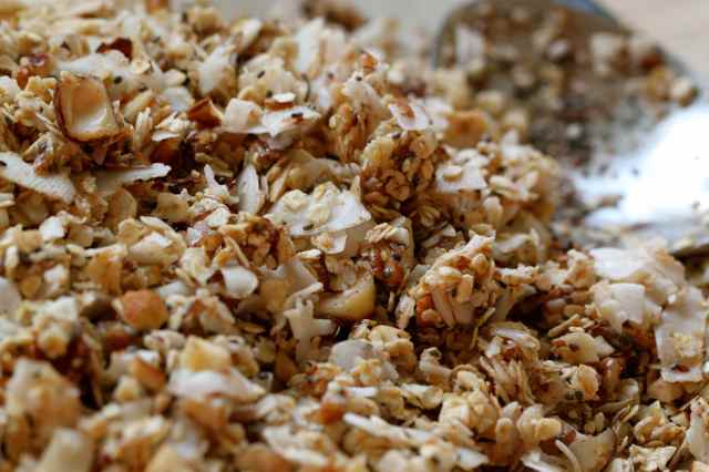 making granola