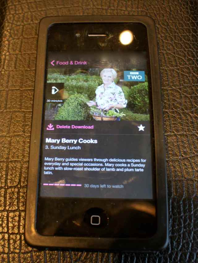 Mary Berry on iPlayer