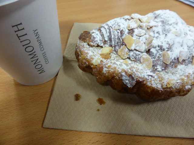 Momnouth almond croissant