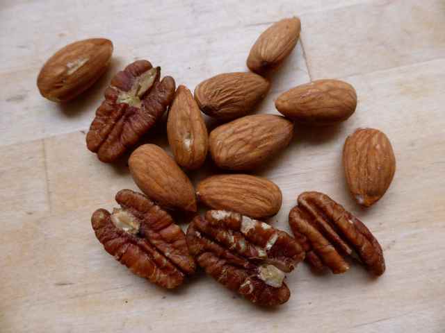 pecan and almond