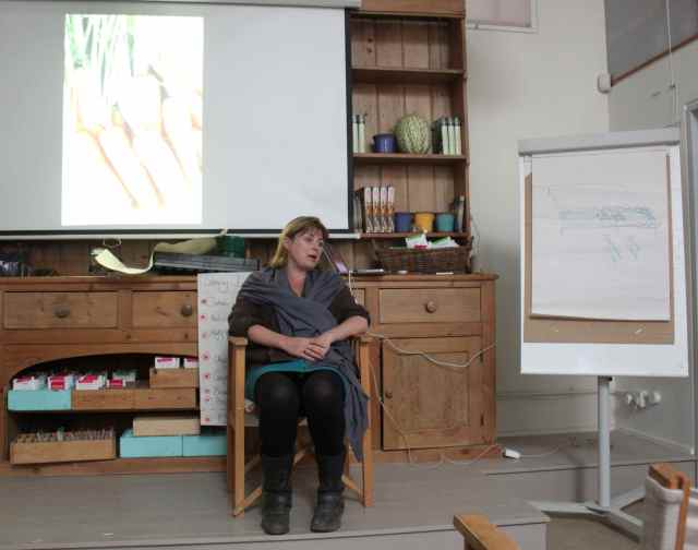 Sarah Raven teaching