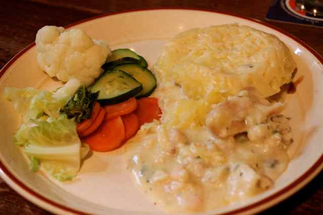 Bear Inn fish pie