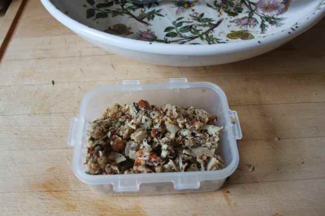 Breakfast ready for next day