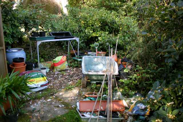 next to greenhouse 2