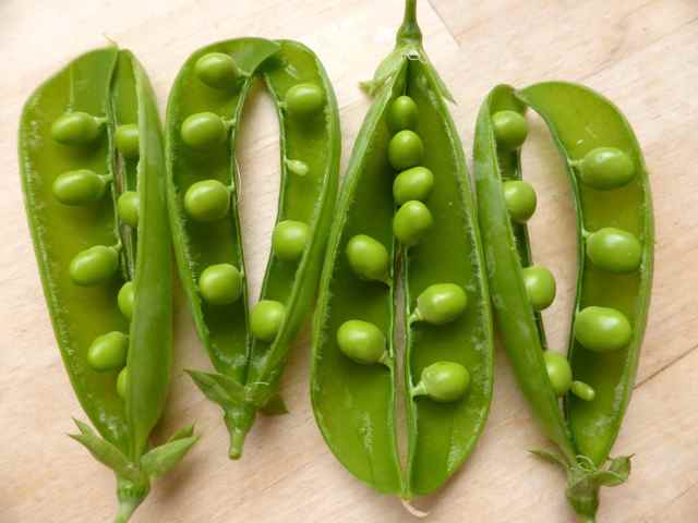 4 pea pods
