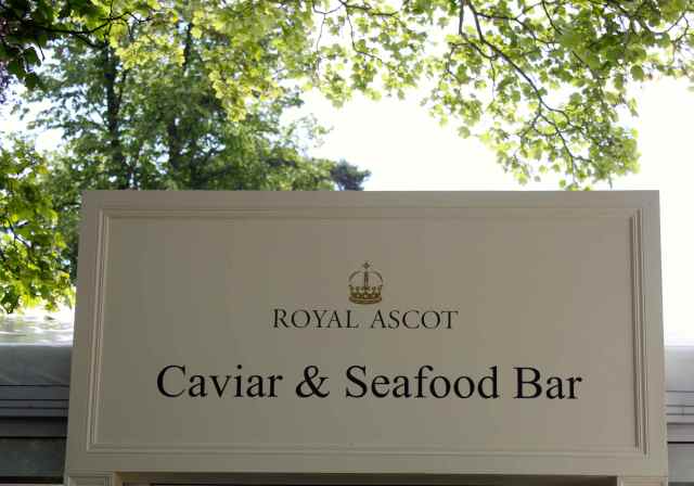 Caviar and Seafood bar
