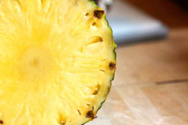 Healthy pineapple