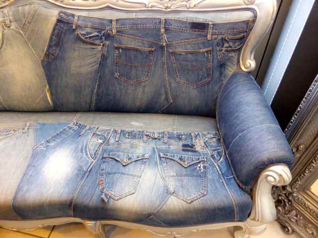 jeans sofa