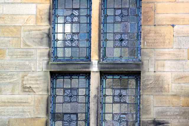stained glass Hartington