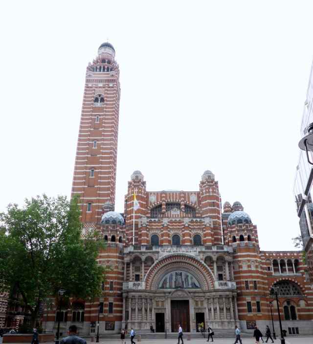 tall stripey chuurch