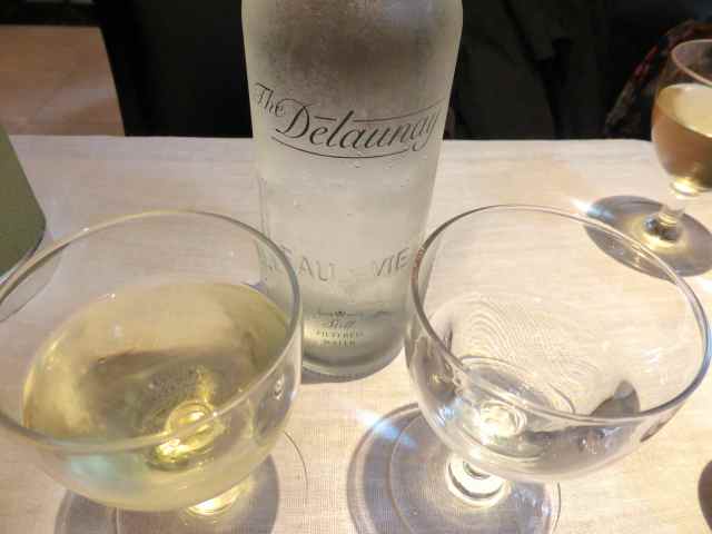 The Delaunay water