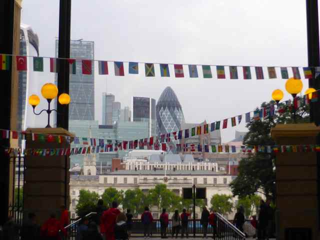 City from Hay's Galleria