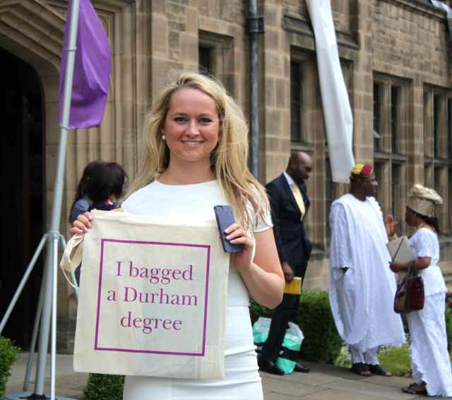I bagged a Durham degree