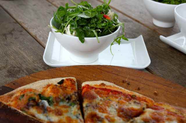 pizza and rocket