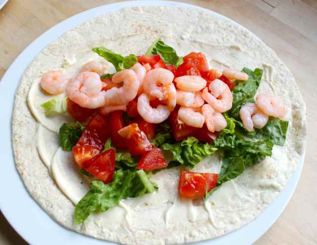 prawn wrap