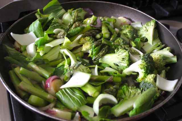stir fried veg 6-7-14
