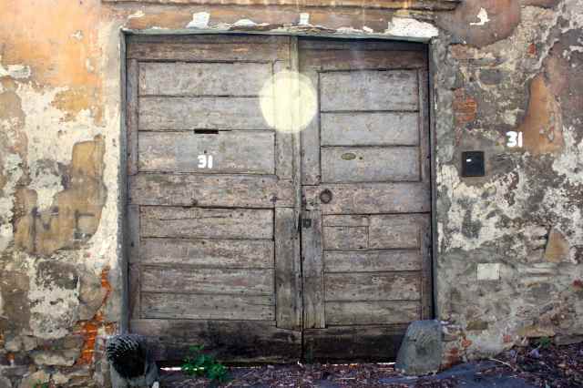 door on Belvedere