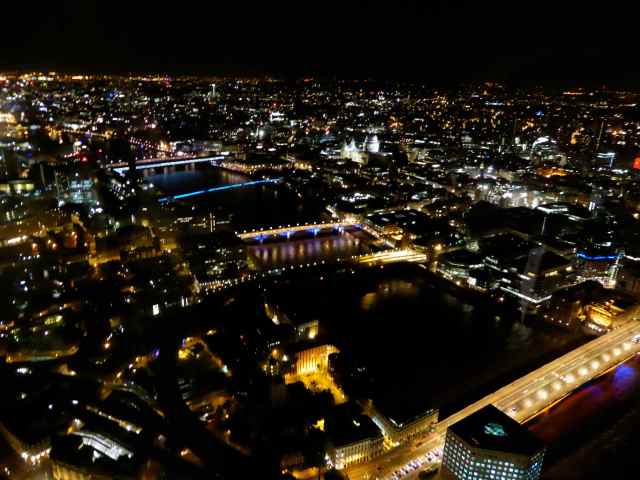 London Bridge and St Paul's from The Shard