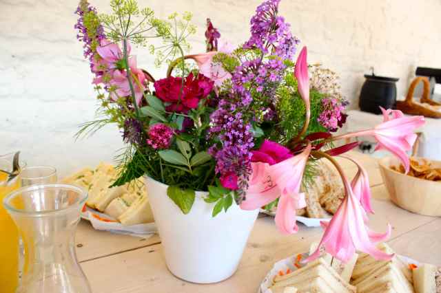 lunch at Symondsbury