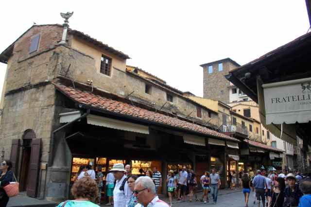 on Ponte Vecchio
