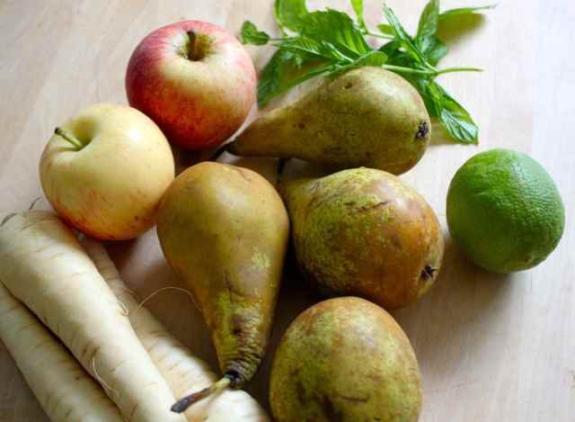 pears and parsnips