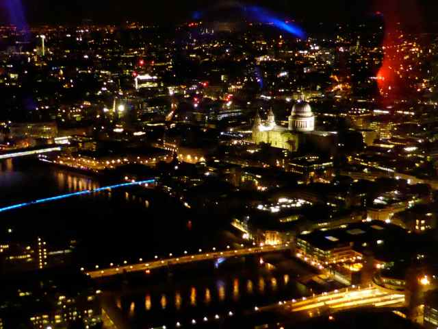 St Pauls close up from Shard