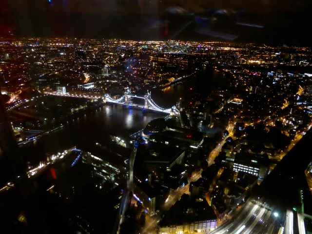 Tower Bridge from The Shard