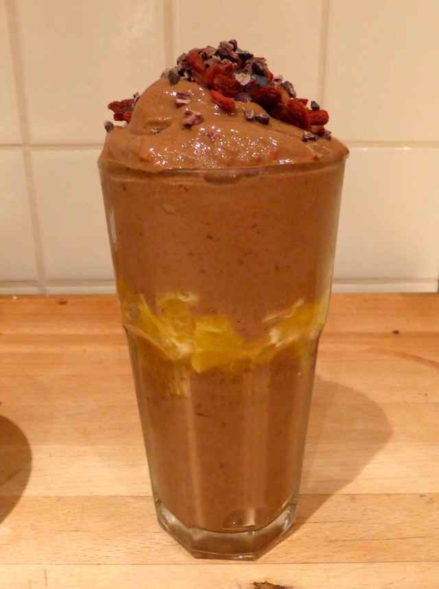 chocolate orange smoothie 17-9