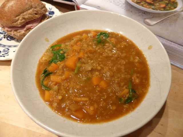 curried lentil soup