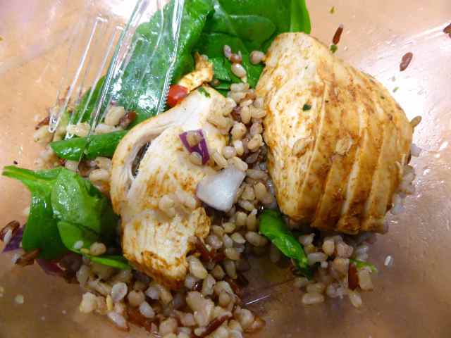 chicken and rice salad