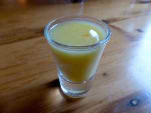 lemon and ginger shot