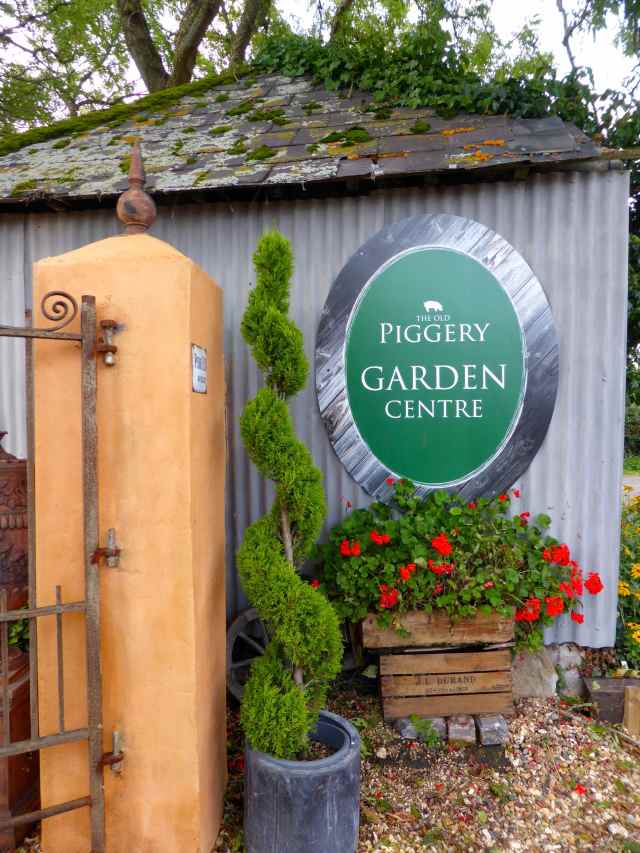 Piggery garden centre
