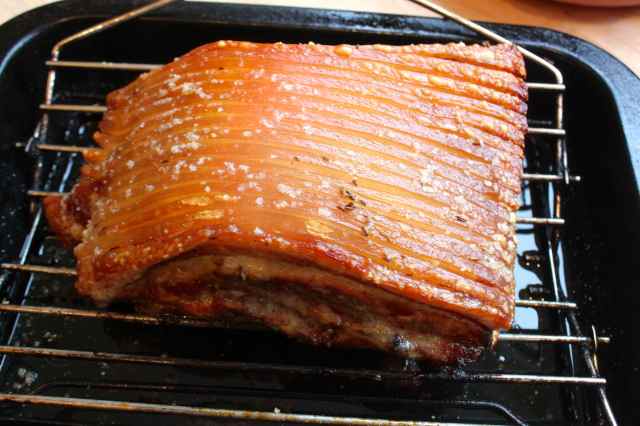 roast pork belly