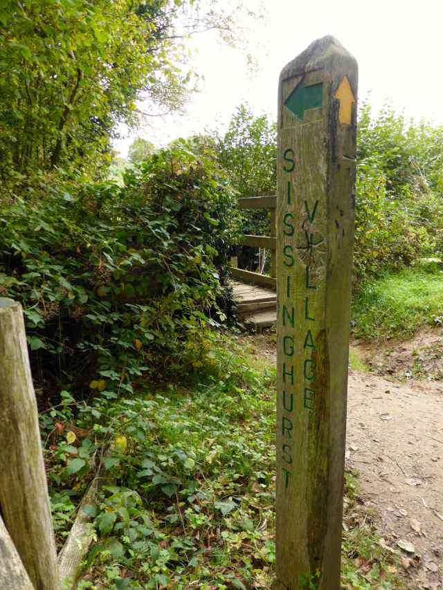 Sissinghurst village sign