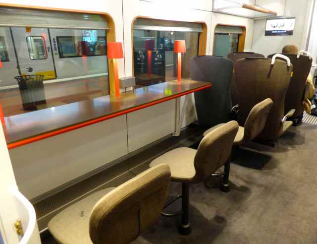 Arlanda Express table