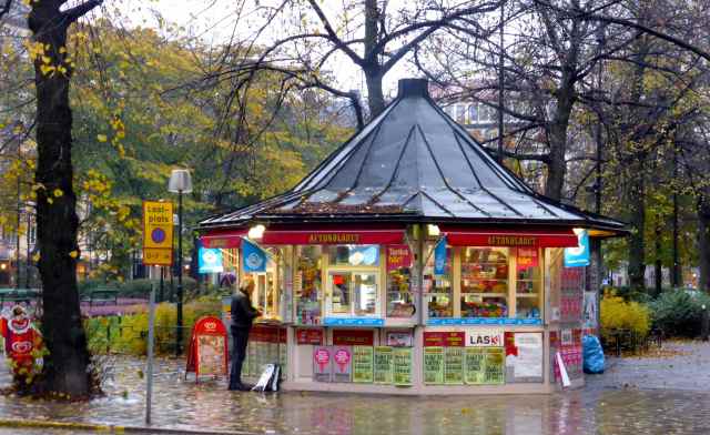 kiosk in Sodermalm