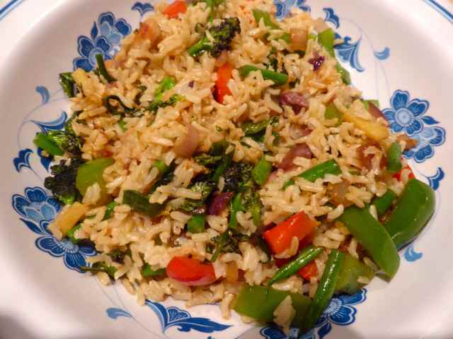 stir fried dinner 5:11:14