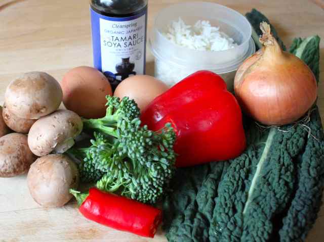 stir fry ingredients