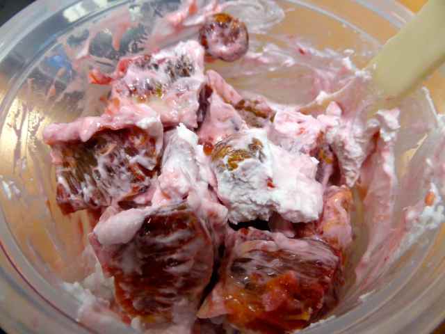 blood orange and Co Yo nuts