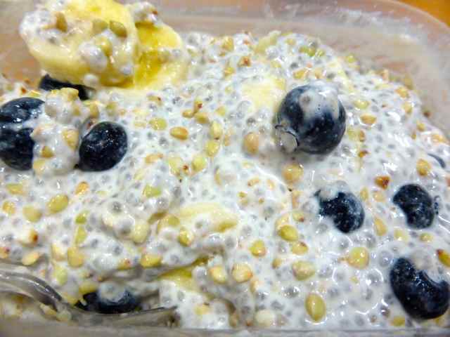 buckwheat chia pudding