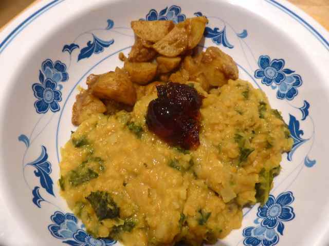 dal and potato