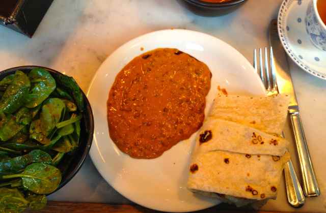 Dishoom lunch