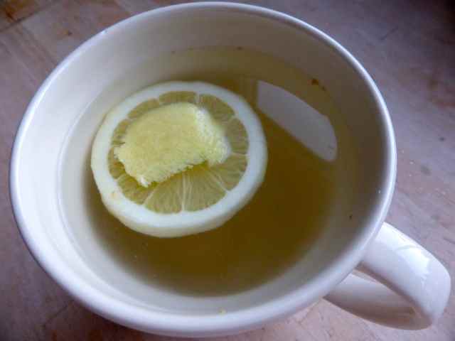 lemon and ginger water