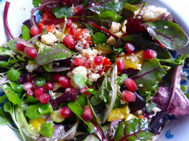 pomegranate salad 1