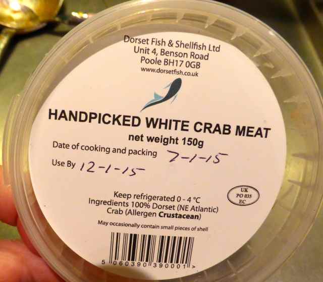 white crab meat