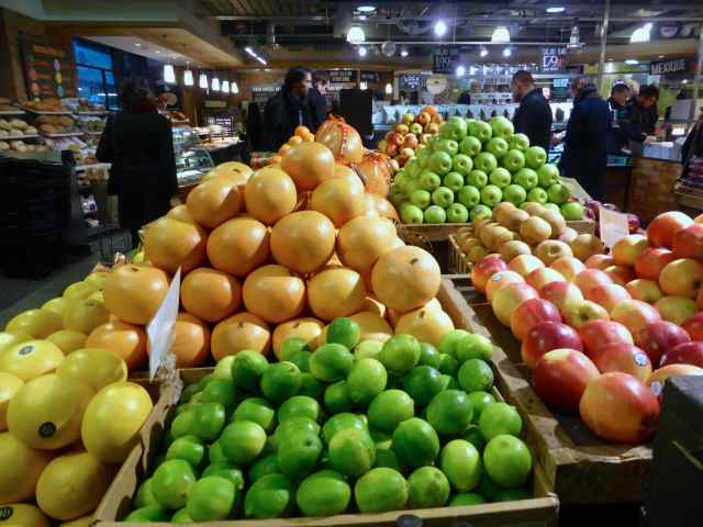Wholefoods fruit display