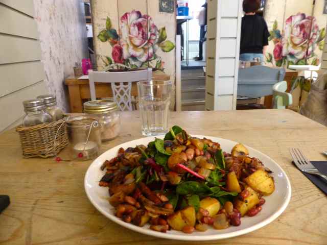 bean and potato salad