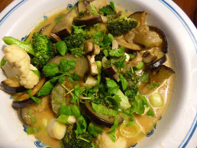 coconut veg curry