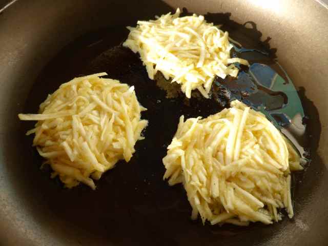 egg celeriac rosti